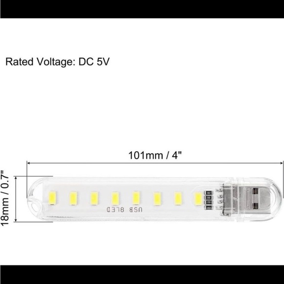 NEW USB NIGHT LIGHT - 8 Pack - Picture 2 of 4